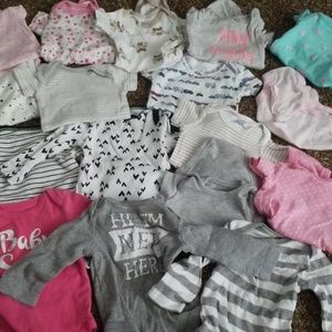 Baby onesie lot